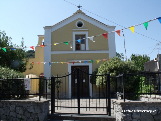 Chiesa della SS Trinit� in localit� Cretaio. (foto vacanze ad ischia)