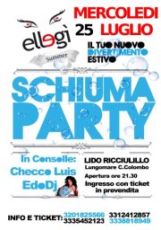 Isola d'Ischia, Schiuma Party 2012 al Lido Ricciulillo